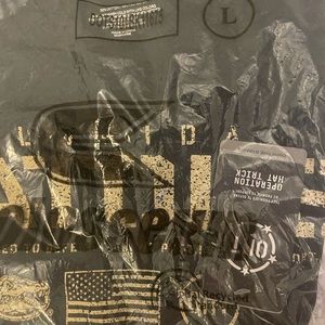 Florida Gators Military Appreciation Flag 2.0 T-Shirt - Heathered Black, Large